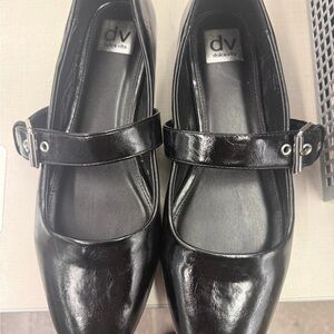 DV by Dolce Vita Shiny Black Flats